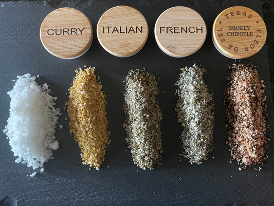 Fleur de Sel, Hand Harvested Sea Salt.