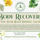 Body Recovery Detox Bathe Herbal Sachets