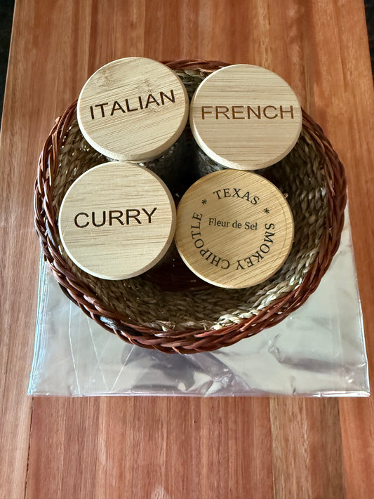 Gift Basket: Fleur de Sel Table Salt