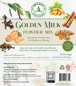 Golden Milk Powder mix, Refill