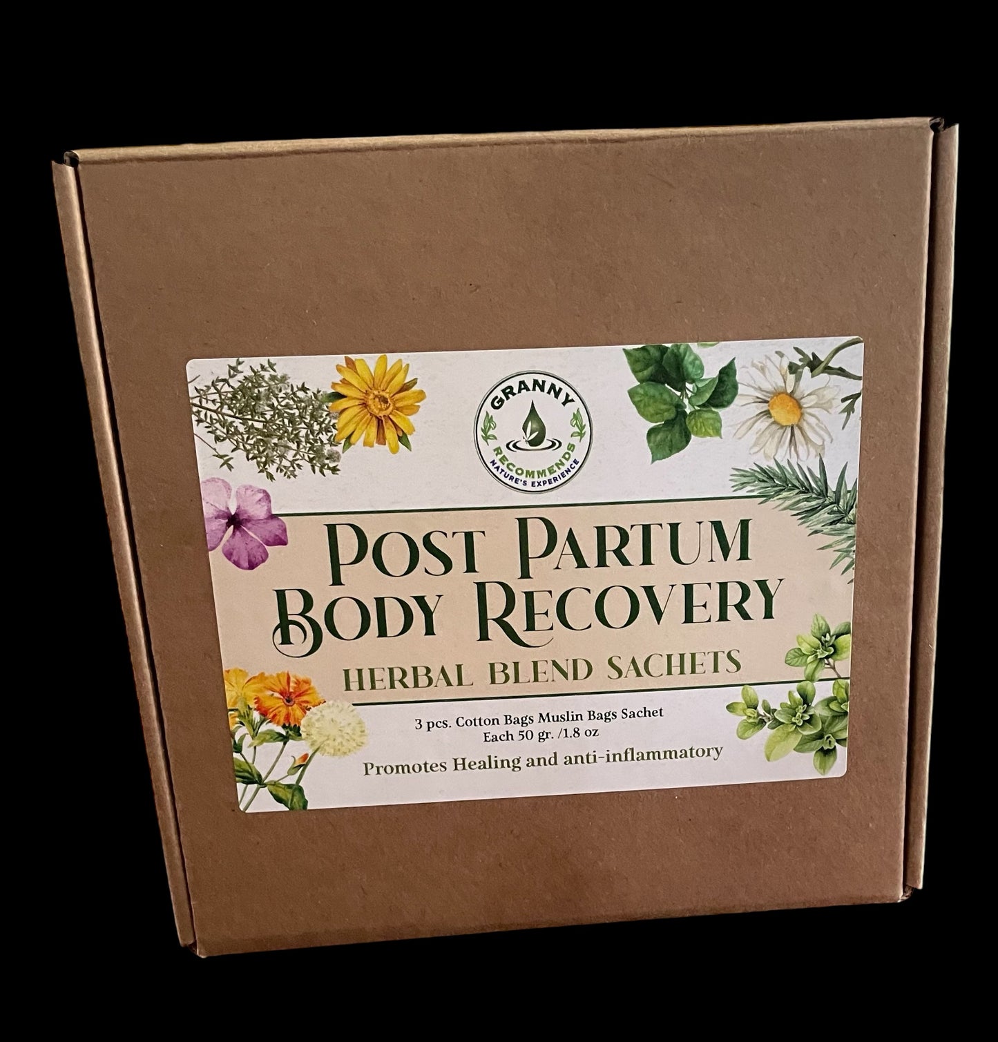 Body Recovery, Soak Bath – Aromatic Herbal Sachets